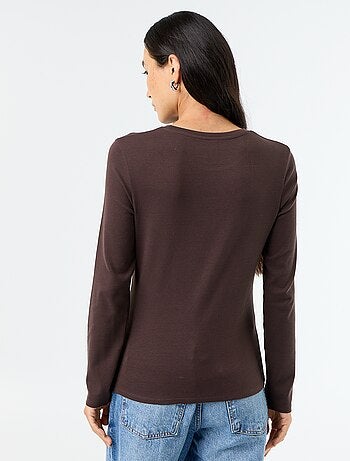 T-shirt met lange mouw