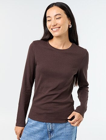 T-shirt met lange mouw
