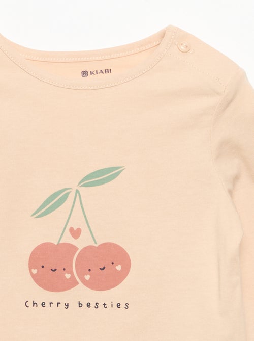 T-shirt met lange mouw en print - Kiabi T-shirt met lange mouw en print - Kiabi