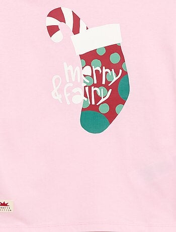 T-shirt met lange mouw en print