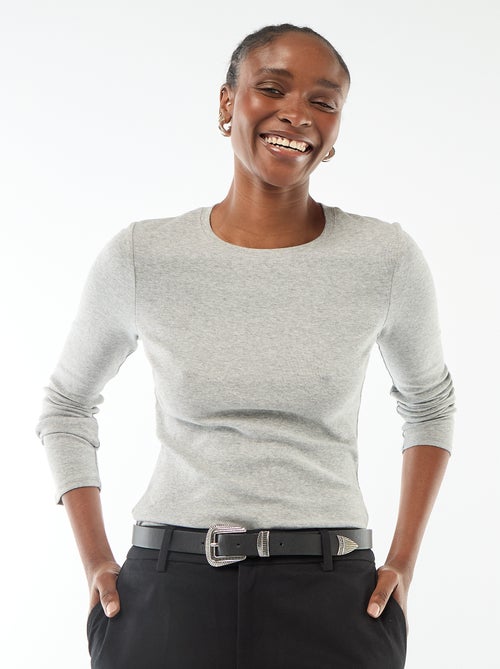 T-shirt met lange mouw - Kiabi T-shirt met lange mouw - Kiabi