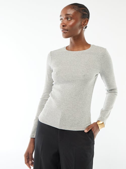 T-shirt met lange mouw - Kiabi T-shirt met lange mouw - Kiabi