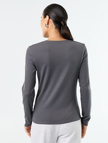 T-shirt met lange mouw