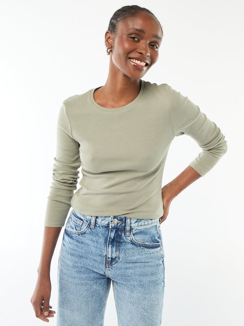 T-shirt met lange mouw - Kiabi T-shirt met lange mouw - Kiabi