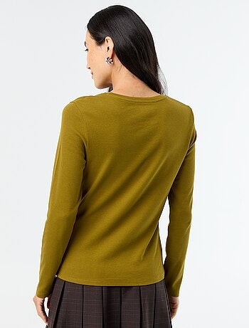 T-shirt met lange mouw