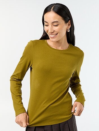 T-shirt met lange mouw
