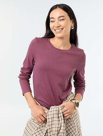 T-shirt met lange mouw