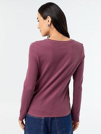 T-shirt met lange mouw