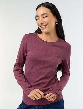 T-shirt met lange mouw