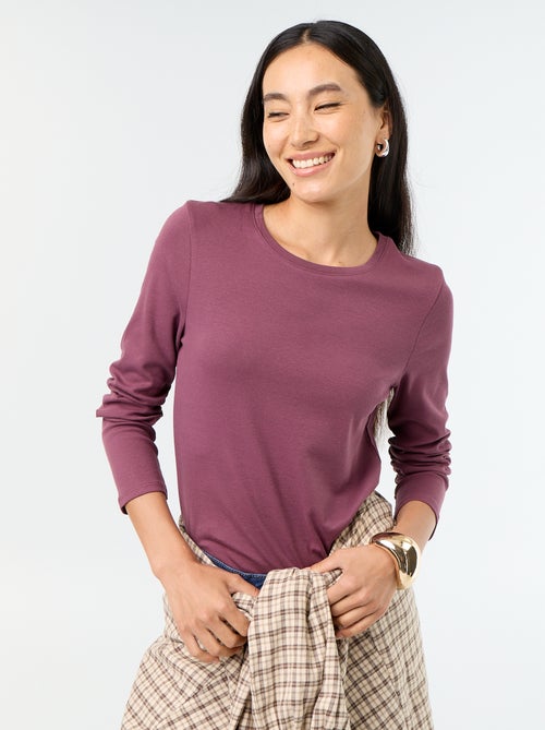 T-shirt met lange mouw - Kiabi T-shirt met lange mouw - Kiabi