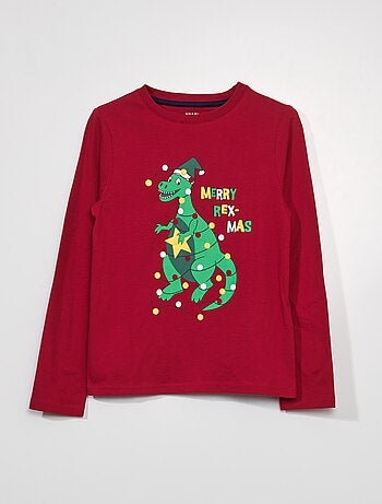 T-shirt met lange mouw - Kiabi