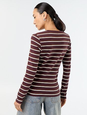 T-shirt met lange mouw