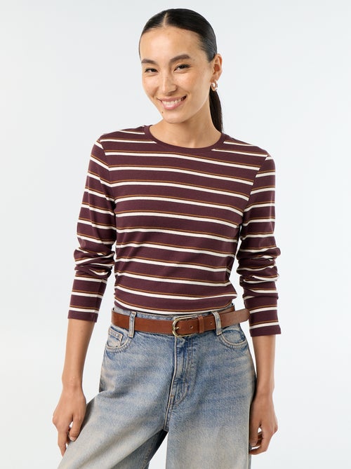 T-shirt met lange mouw - Kiabi T-shirt met lange mouw - Kiabi
