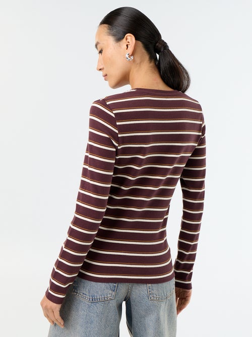 T-shirt met lange mouw - Kiabi T-shirt met lange mouw - Kiabi