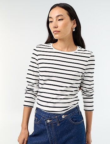 T-shirt met lange mouw