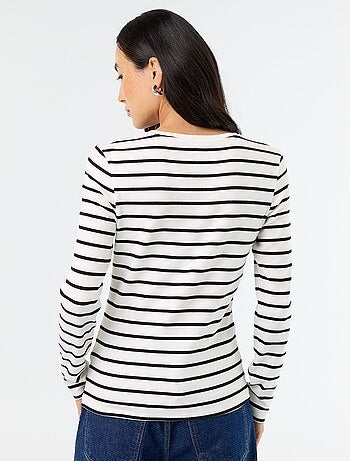 T-shirt met lange mouw