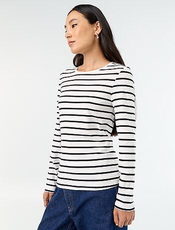 T-shirt met lange mouw