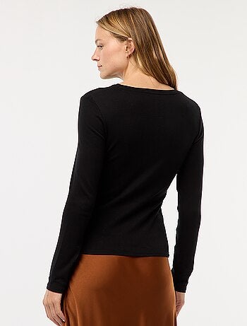 T-shirt met lange mouw