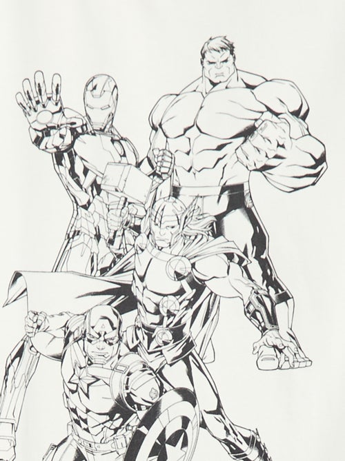 T-shirt met lange mouwen - Avengers - gemakkelijk aan te trekken collectie - Kiabi
