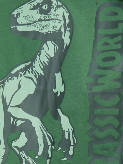 T-shirt met lange mouwen - Jurassic World - gemakkelijk aan te trekken collectie - Kiabi