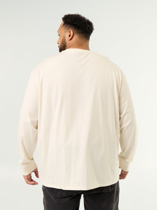 T-shirt met lange mouwen - Kiabi T-shirt met lange mouwen - Kiabi