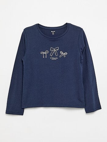 T-shirt met lange mouwen