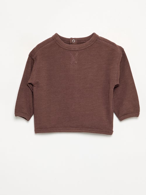 T-shirt met lange mouwen - Kiabi