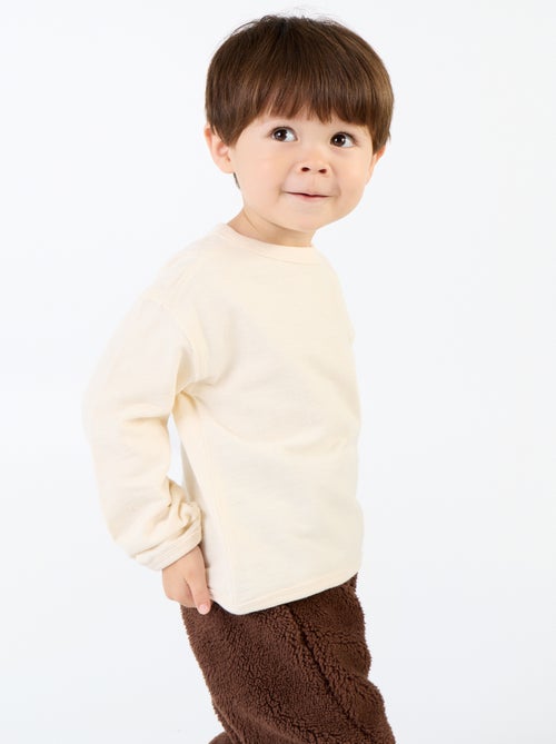 T-shirt met lange mouwen - Kiabi