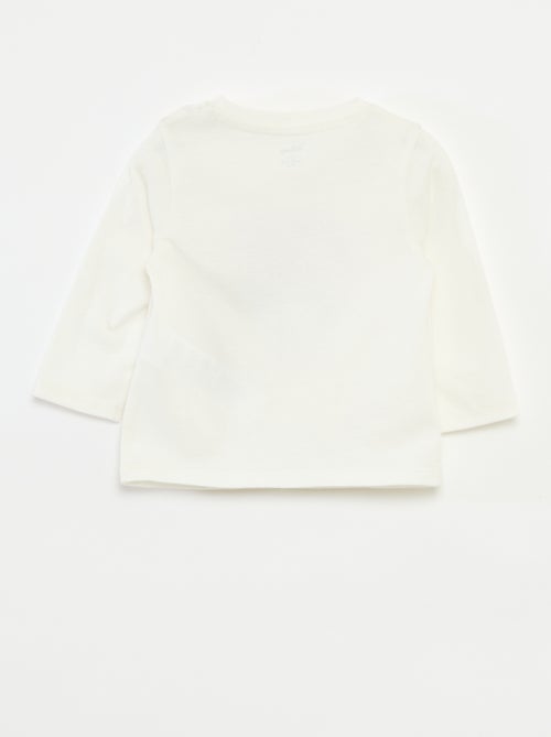 T-shirt met lange mouwen en 'Minnie'-print - Kiabi