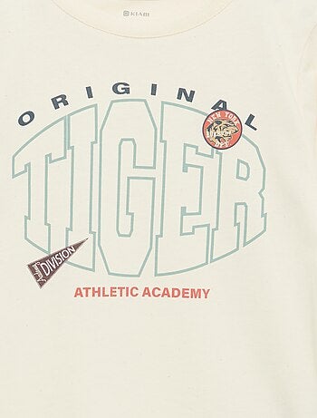 T-shirt met lange mouwen en print