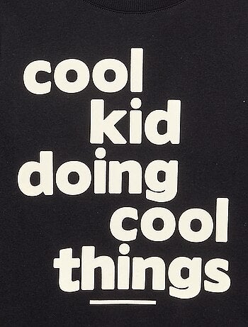T-shirt met lange mouwen en print