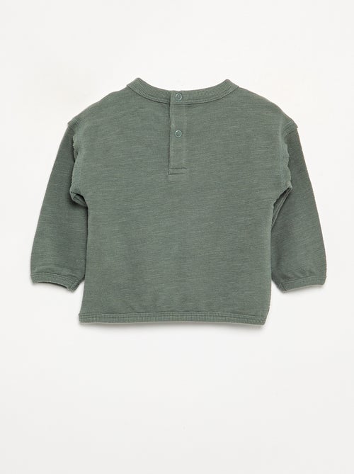 T-shirt met lange mouwen - Kiabi