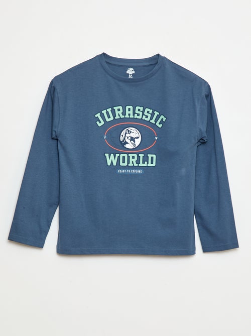 T-shirt met lange mouwen 'Jurassic World' - Kiabi