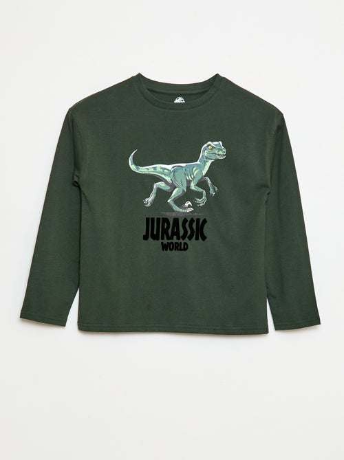 T-shirt met lange mouwen 'Jurassic World' - Kiabi
