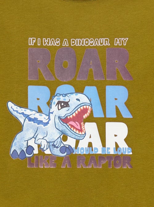 T-shirt met lange mouwen 'Jurassic World' - Kiabi