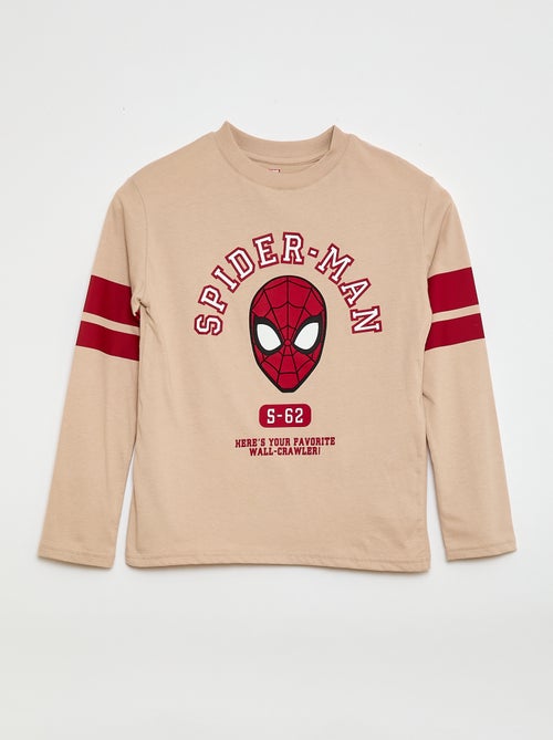 T-shirt met lange mouwen 'Marvel' 'Spider-Man' - Kiabi