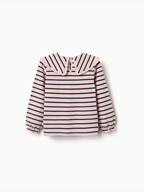 T-shirt met lange mouwen met strepen - Kiabi T-shirt met lange mouwen met strepen - Kiabi