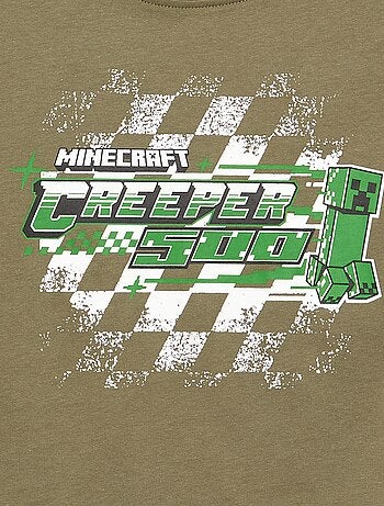 T-shirt met lange mouwen 'Minecraft'