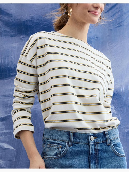 T-shirt met lange mouwen, MO Fashion - Kiabi T-shirt met lange mouwen, MO Fashion - Kiabi
