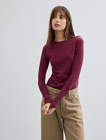 T-shirt met lange mouwen, MO Fashion