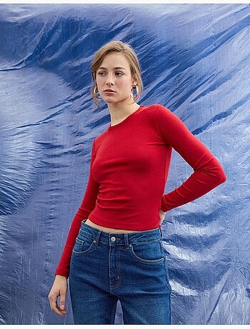 T-shirt met lange mouwen, MO Fashion