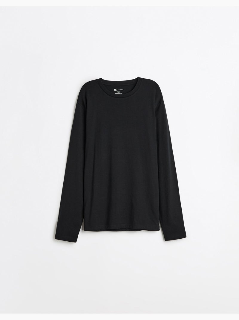 T-shirt met lange mouwen, mo fashion Zwart - Kiabi