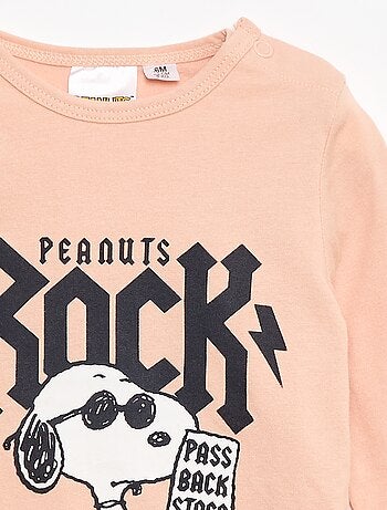 T-shirt met lange mouwen 'Snoopy'