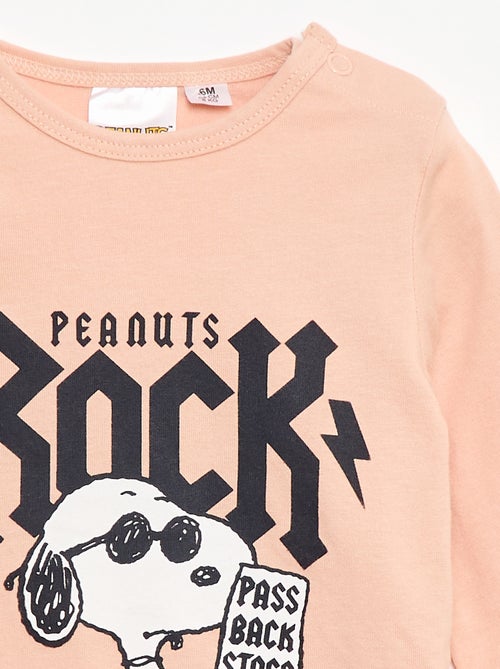 T-shirt met lange mouwen 'Snoopy' - Kiabi