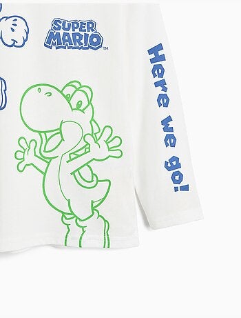 T-shirt met lange mouwen 'super mario', mo fashion