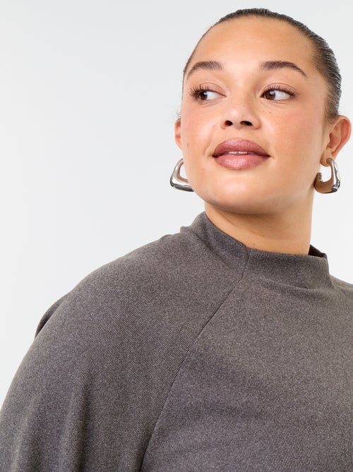 T-shirt met lange mouwen van doudou-breisel - Kiabi