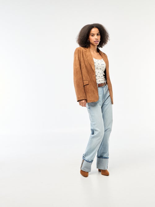 T-shirt met lange mouwen van pointelletricot - Kiabi T-shirt met lange mouwen van pointelletricot - Kiabi