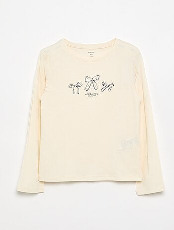 T-shirt met lange mouwen