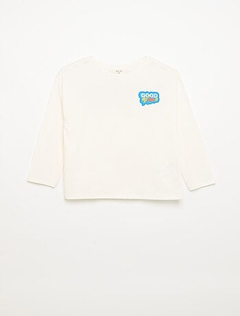 T-shirt met lange mouwen