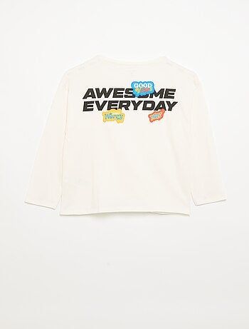 T-shirt met lange mouwen